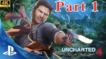Uncharted A Thief’s End  4K 60 FPS HDR  Gameplay Part 1 FULL GAME No Commentary