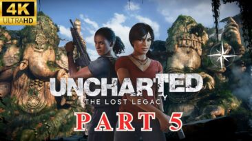 Uncharted The Lost Legacy - 4K 60 FPS HDR - Gameplay - Part 5 - FULL GAME - No Commentary