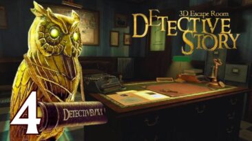 3D Escape Room: Detective Story Level 4 Walkthrough 🔴