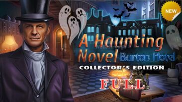 A Haunting Novel Burton Hotel FULL Game Walkthrough No Commentary Let's Play