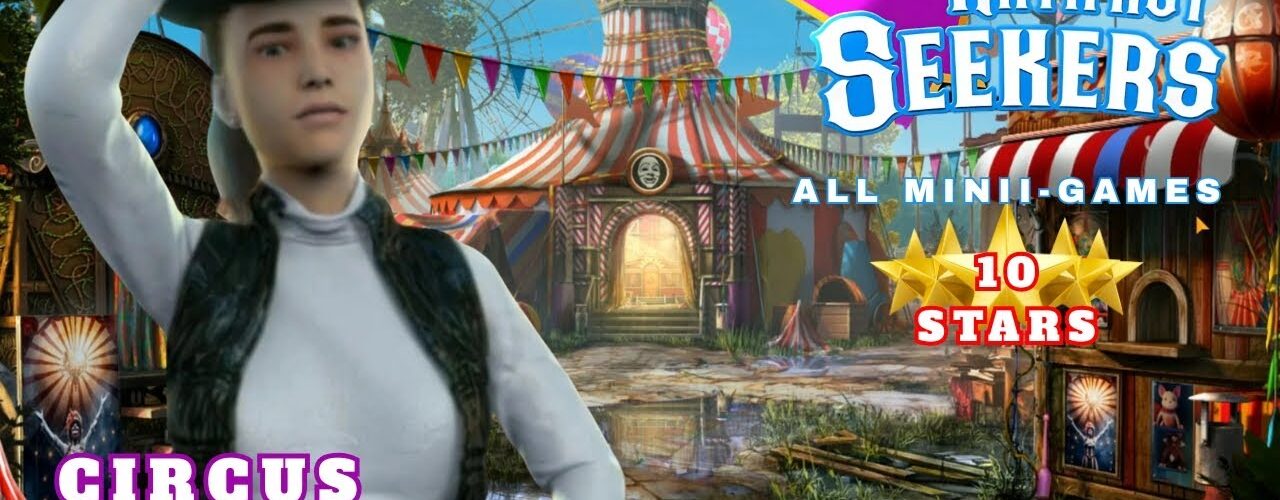 Artifact Seekers 9: Circus Arena Full Walkthrough - 10 Stars All Mini Games