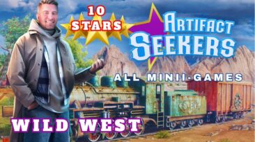 Artifact Seekers Wild West FULL Walkthrough - All Puzzles Solved | Five BN Hidden Object Game