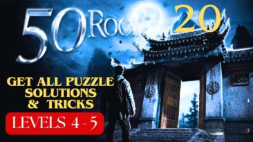 Can You Escape the 50 Room 20 Level 4 - 5  Walkthrough & Solutions Guide (Step-by-Step!)