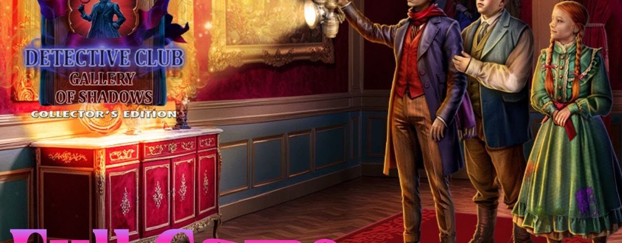 Detective Club 2 Gallery of Shadows Full Walkthrough