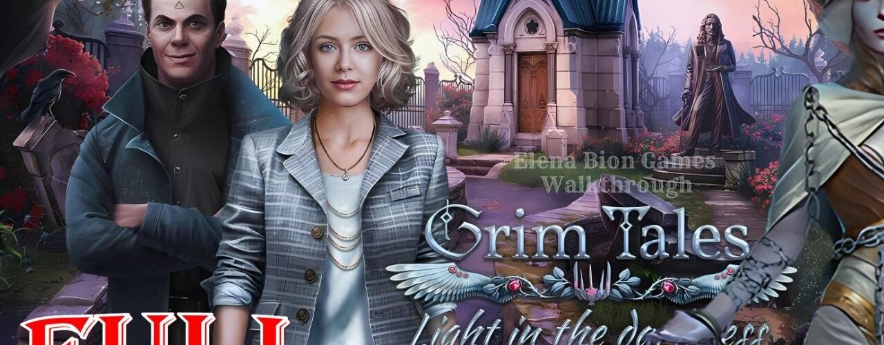 Grim Tales 25: Light in the Darkness CE Full Game Walkthrough Let's Play ElenaBionGames