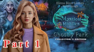 Mystical Riddles 4 - Ghostly Park Part 1 - Full Walkthrough let's play