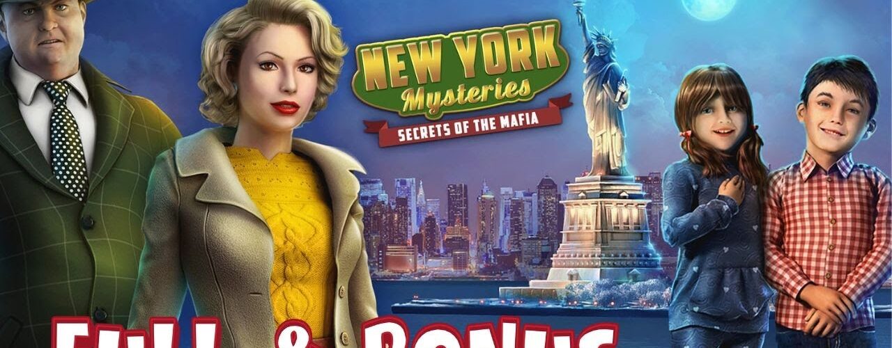 New York Mysteries 1: Secrets of the Mafia Walkthrough [Full & Bonus]