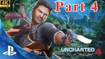Uncharted A Thief’s End Gameplay Part 4 FULL No Commentary [ 4K 60 FPS HDR ]