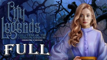 City Legends 1 - The Curse of the Crimson Shadow - FULL Game Walkthrough Let"s Play - ElenaBionGames