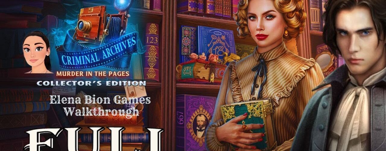 Criminal Archives 3: Murder in the Pages - Chapter 2 🌸 Full Game Walkthrough