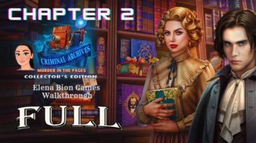 Criminal Archives 3: Murder in the Pages - Chapter 2 🌸 Full Game Walkthrough