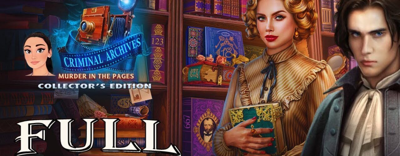 Criminal Archives 3: Murder in the Pages 🌸 Full Game Walkthrough