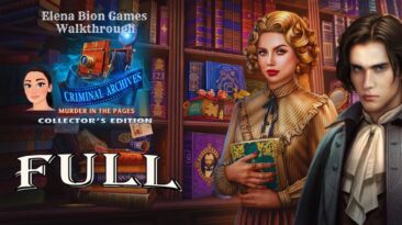 Criminal Archives 3: Murder in the Pages 🌸 Full Game Walkthrough