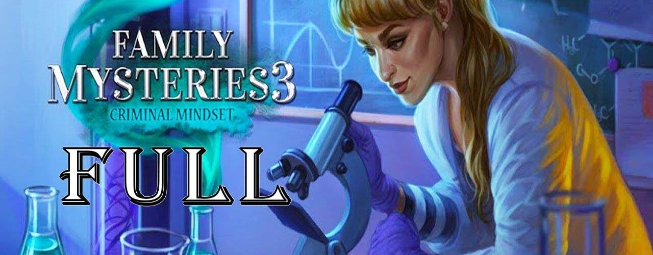 Family Mysteries 3: Criminal Mindset CE FULL Game Walkthrough @ElenaBionGames
