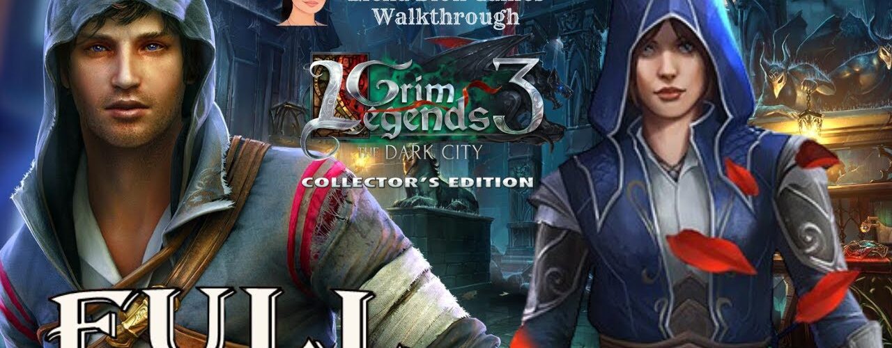 Grim Legends 3 The Dark City 🌸 Full Game Walkthrough