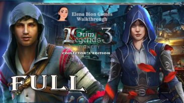 Grim Legends 3 The Dark City 🌸 Full Game Walkthrough