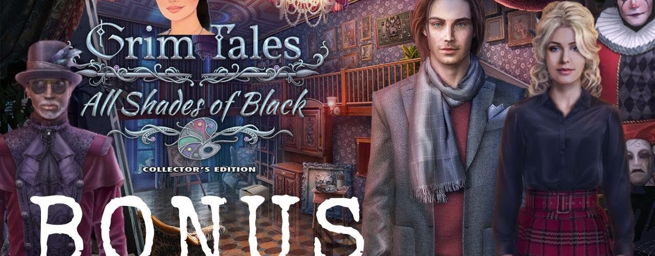 Grim Tales 24 - All Shades Of Black Bonus Chapter 🔴 Walkthrough @ElenaBionGames