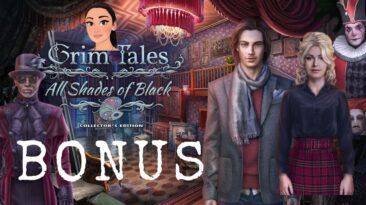 Grim Tales 24 - All Shades Of Black Bonus Chapter 🔴 Walkthrough @ElenaBionGames