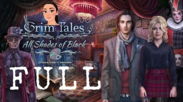 Grim Tales 24 - All Shades Of Black 🔴 Full Game Walkthrough @ElenaBionGames