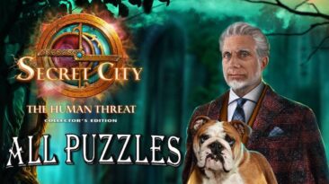 Secret City 2: The Human Threat all PUZZLES Walkthrough Hard Mode - ElenaBionGames
