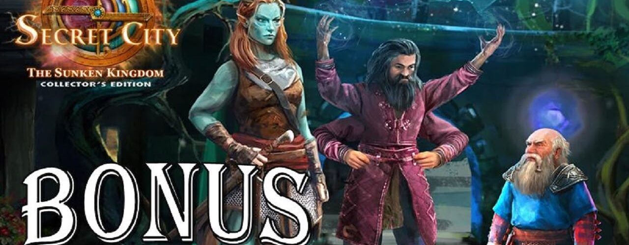 Secret City 2: The Sunken Kingdom Game Bonus Chapter Walkthrough Let's Play - EenaBionGames