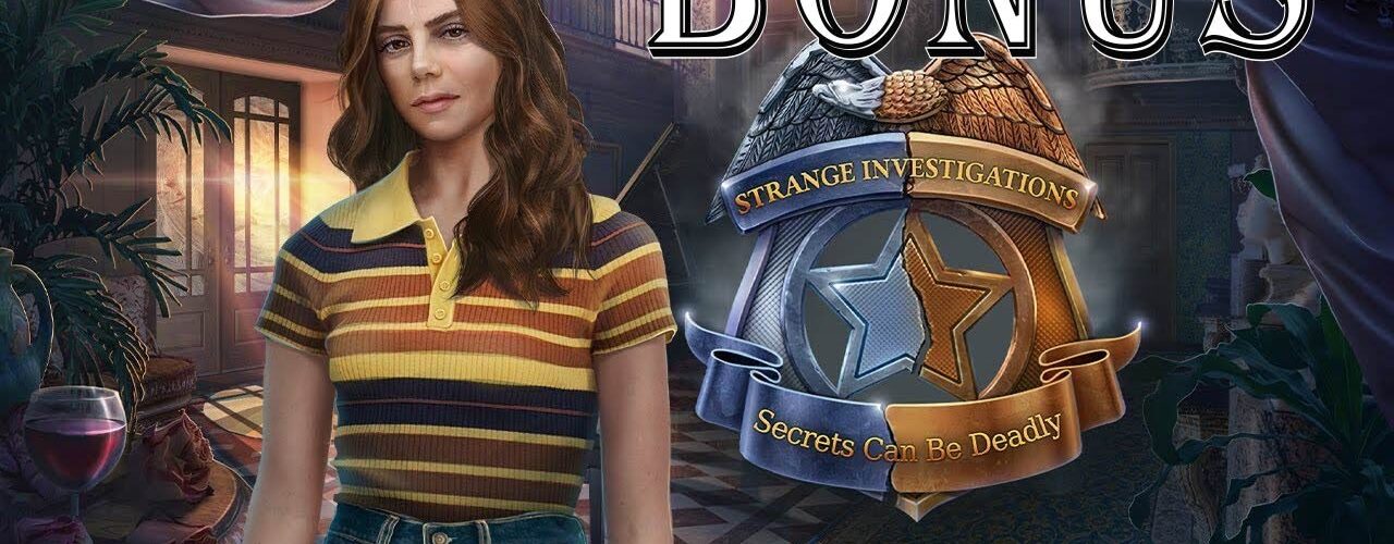 Strange Investigations 3: Secrets Can Be Deadly -  Bonus Chapter Walkthrough @ElenaBionGames