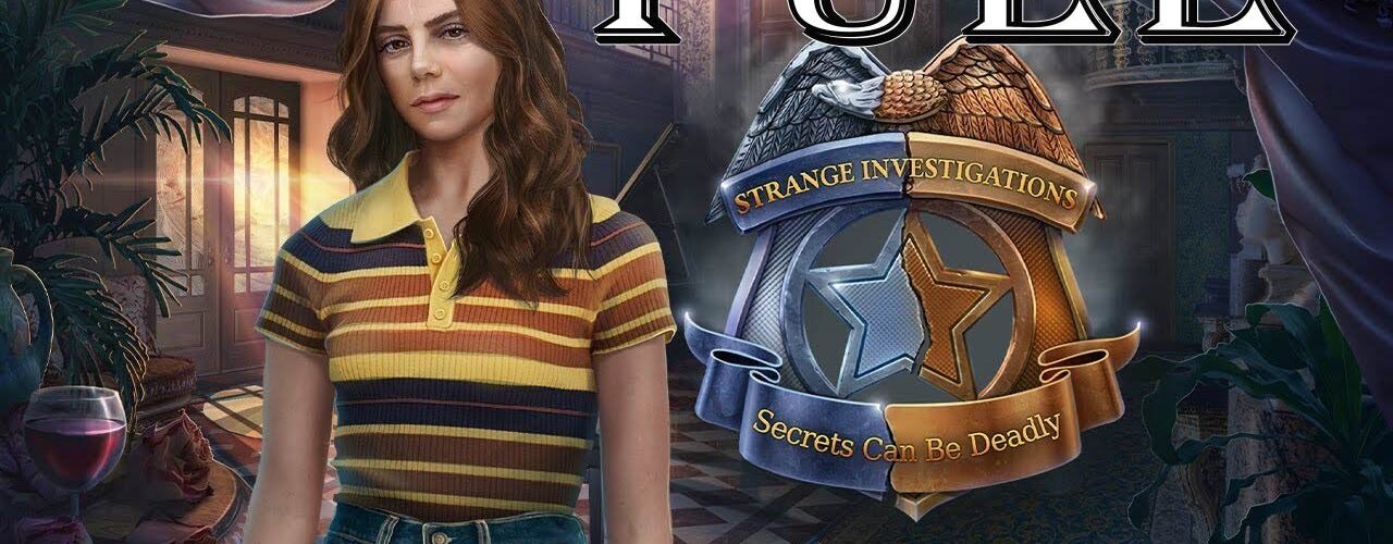 Strange Investigations 3: Secrets Can Be Deadly  Full Game Walkthrough @ElenaBionGames