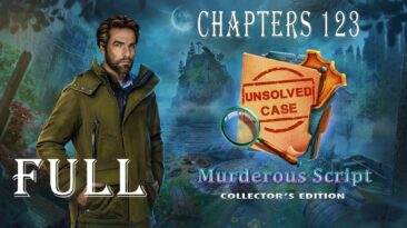 Unsolved Case 2 - Murderous Script Chapter 1,2,3 Full Game Walkthrough @ElenaBionGames