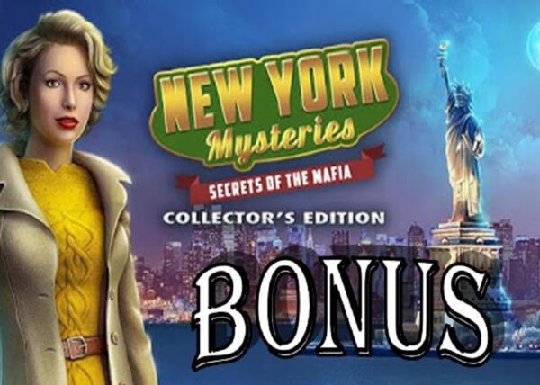 New York Mysteries 1: Secrets of the Mafia Bonus Chapter  Walkthrough - ElenaBionGames